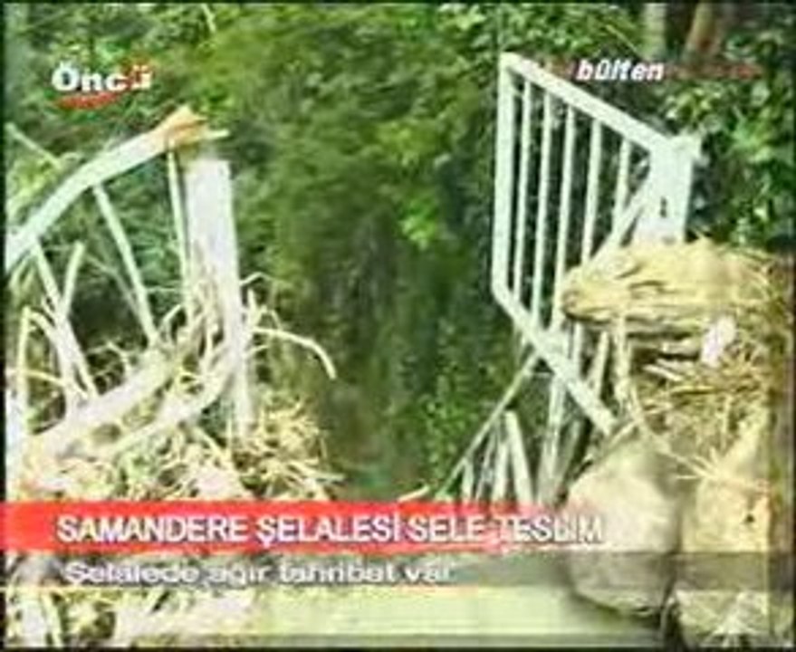 Samandere Selalesi Tabiat Aniti, Tem.2009 Sel Hasarı