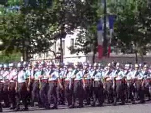 sapeurs pompiers de Paris 14 Juillet 2009