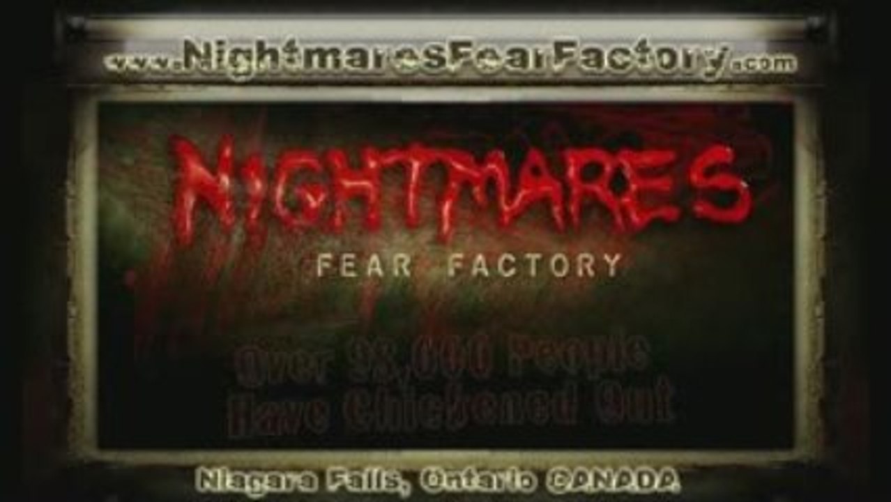 Nightmares Fear Factory | Niagara Falls Ontario Canada