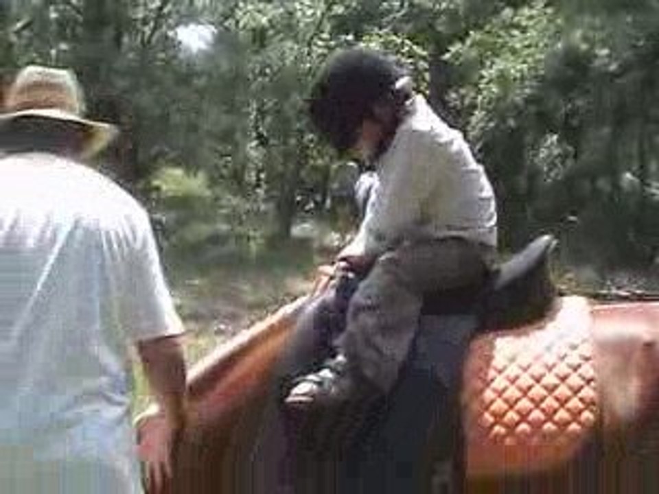 Balade à St Cézaire 2-Jules répète son cours