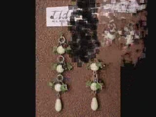 mammoth ivory carving Dangle Earrings Collection 2