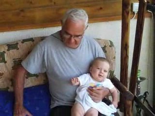 Yossi and Sasha in a guesthouse up North