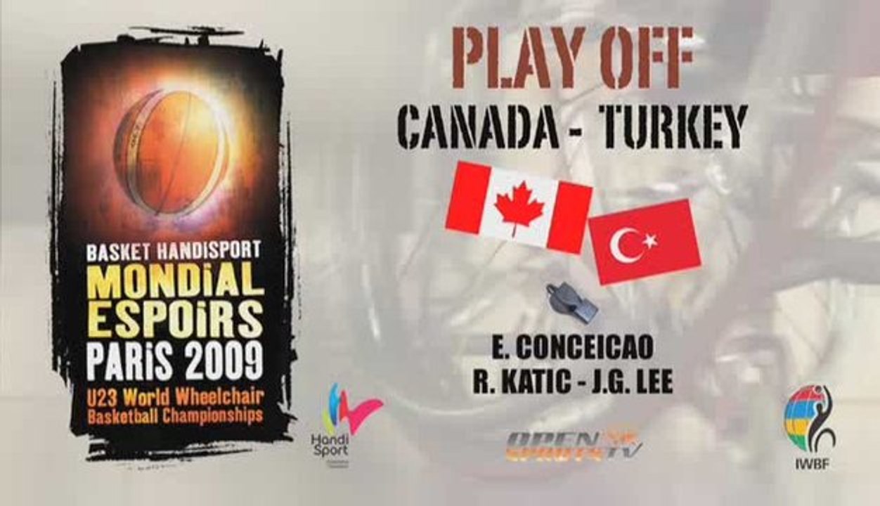 40 CANADA TURQUIE BASKET HANDISPORT MONDIAL 2009