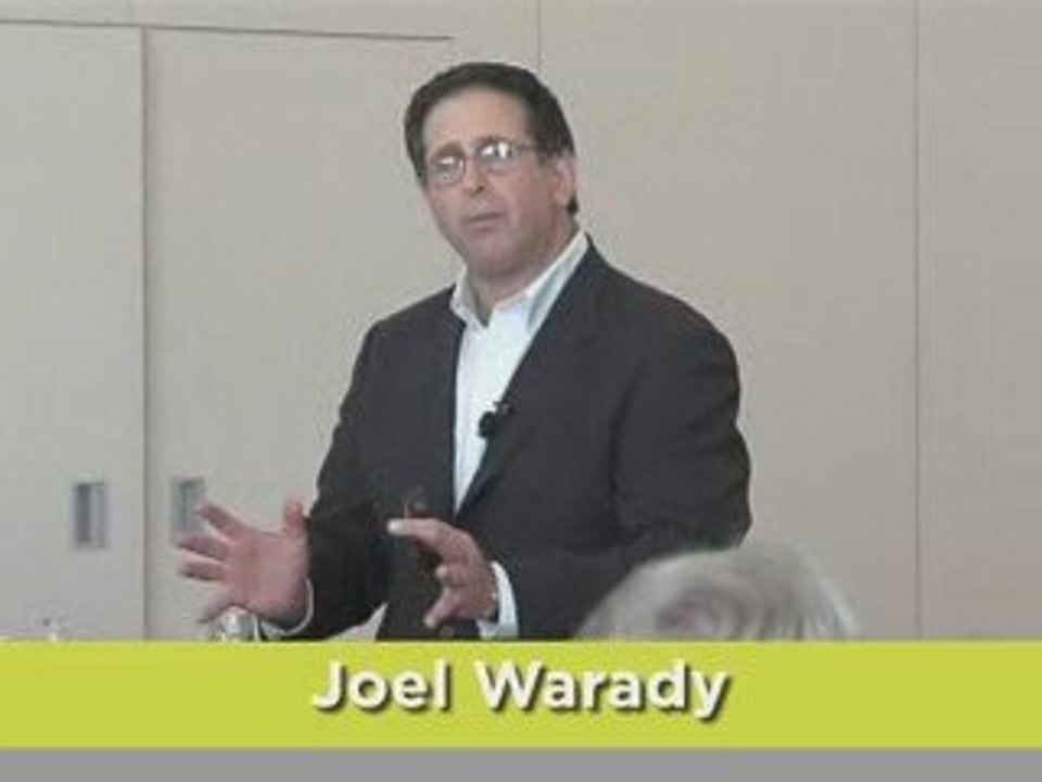 Watch Video of Social Media marketing Speaker Joel Warady