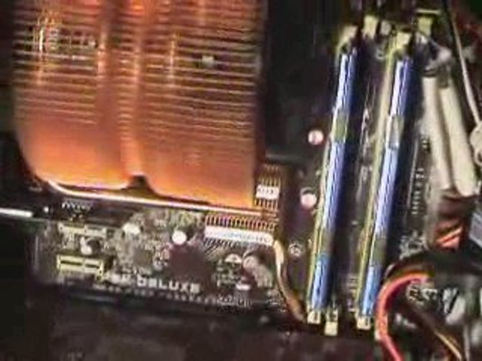 E8500 e0 einfach übertackten mit luftkühlung (overclocking )