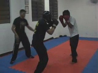 Sanshou (Boxe Chinês)  Academia Mestre Gomes Neto AGKF