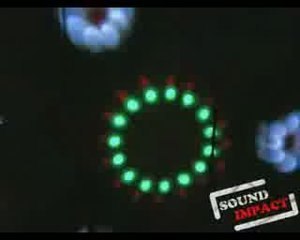 Effet disco club dj flower light 3 LED