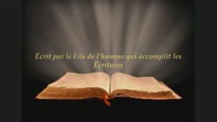 Le Fils de l'Homme à travers " le livre de vie de l'agneau "