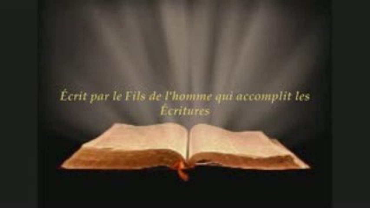 Le Fils de l'Homme à travers " le livre de vie de l'agneau "