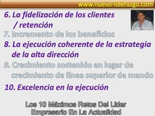 10 Máximos Retos Del Líder De Empresa, Luego De Crisis