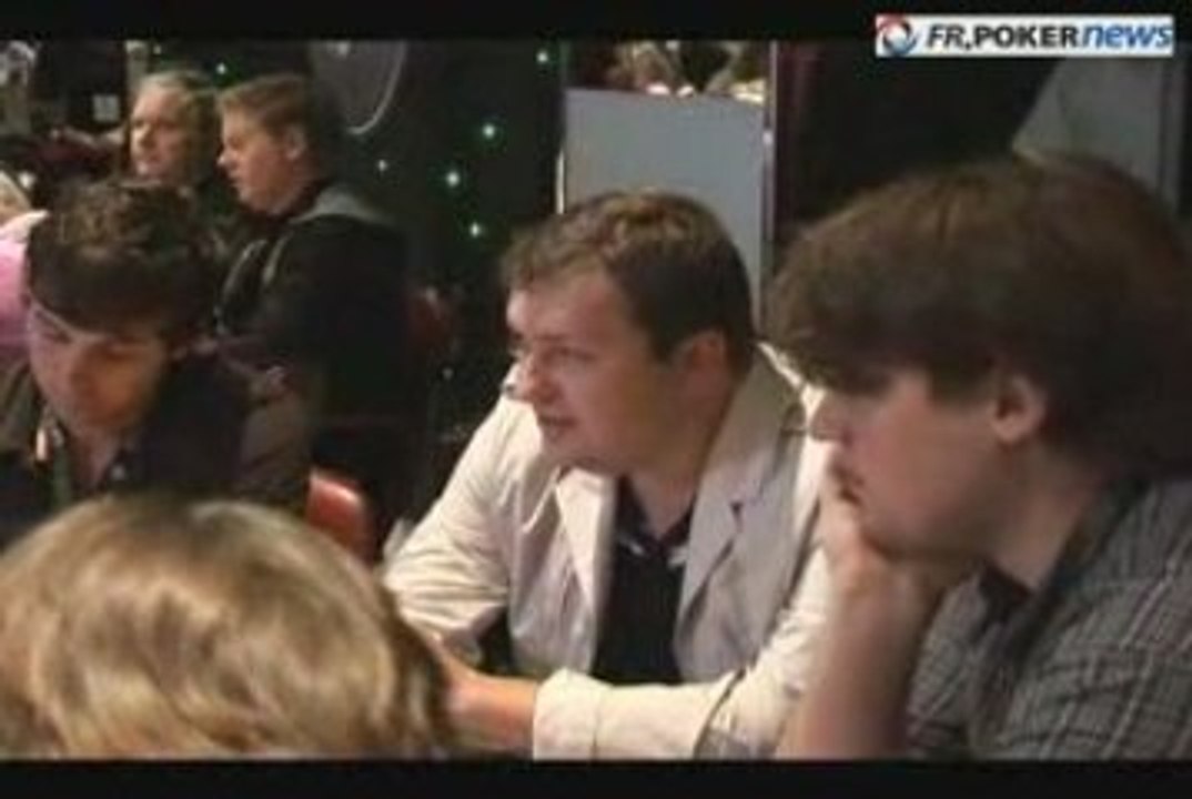 Elimination de Tony G à l'Unibet Open de Londres