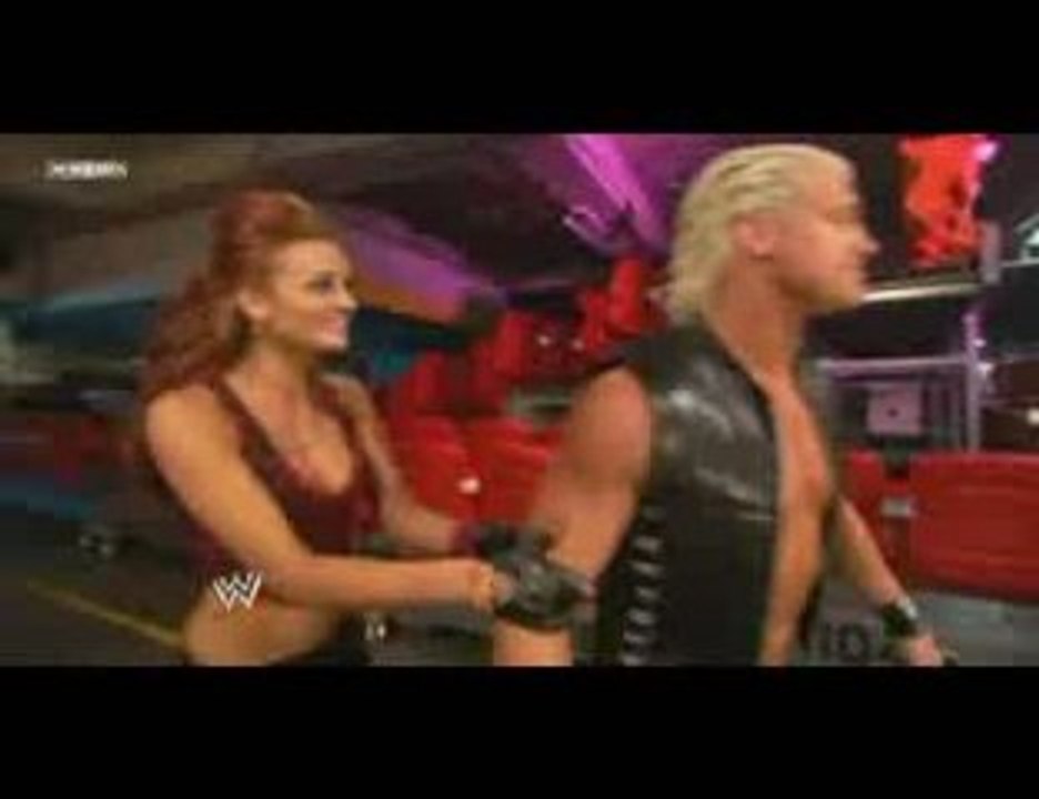 Maria And Dolph Ziggler Backstage