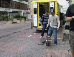 Démonstration de skate à Tarbes