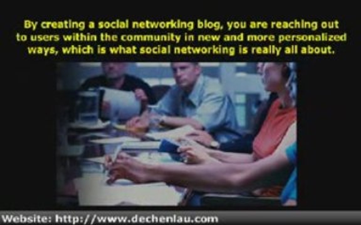Profit With A  Social Networking Blog