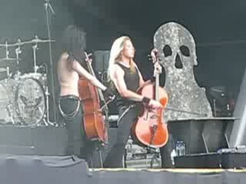 extrait Apocalyptica @ Rock en Seine 2008