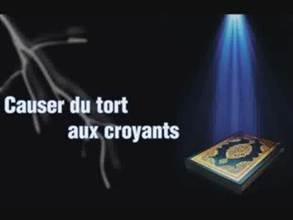 Causer du tort au croyant - Islam
