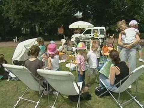 Les quartiers d'été au parc richelieu.Calaistv