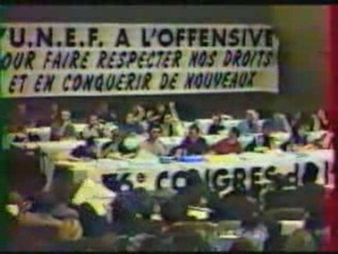 Clip de l'AGEA UNEF pour les élections au CROUS en juin 1994