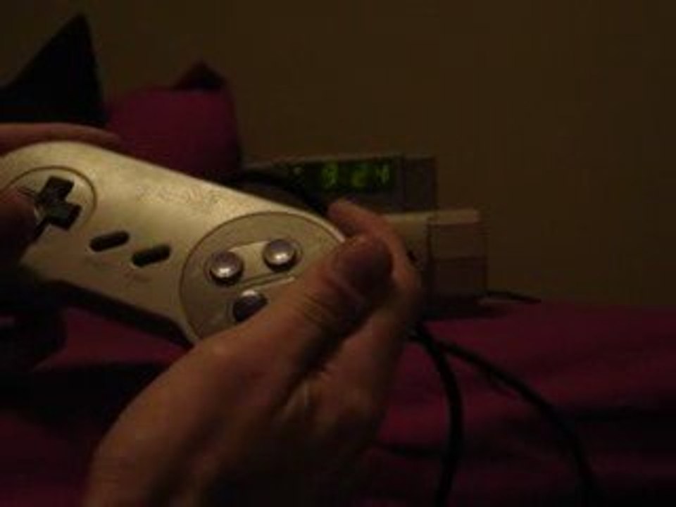 Une Super Nintendo réveil