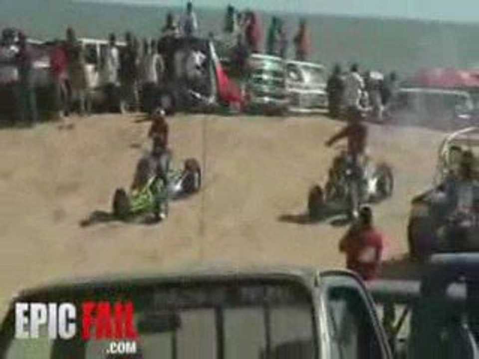 Female Racing Fail
