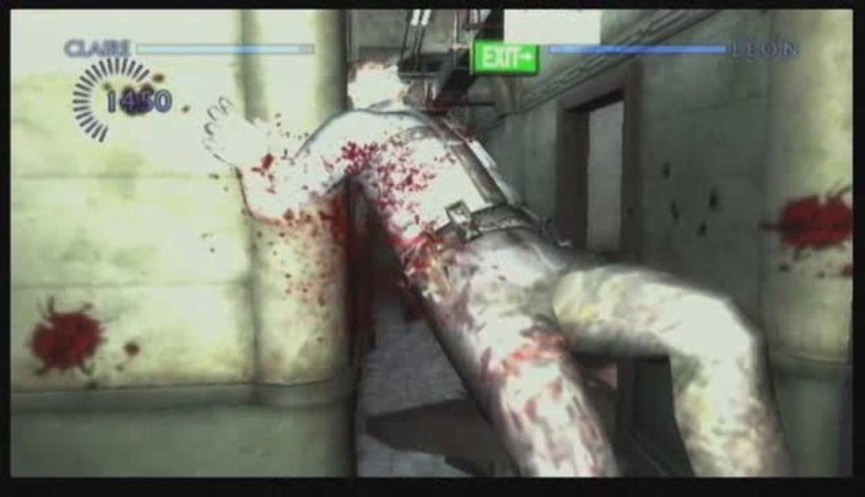 Resident Evil: Darkside Chronicles gameplay