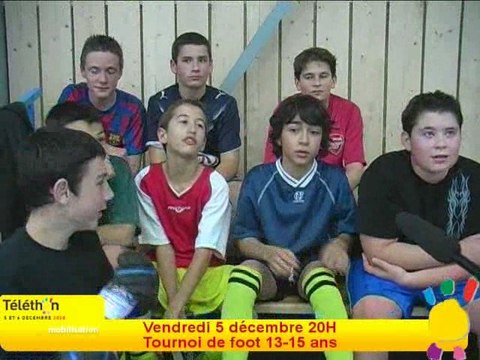 Téléthon DFMS 2008 : Tournoi des 13 ans