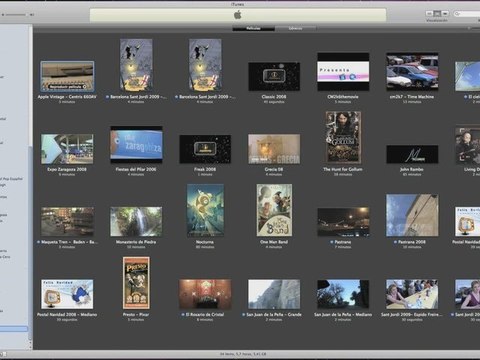 Crear Listas de Reproducción de vídeos en iTunes
