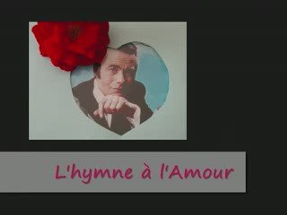 QUAND ALAIN BARRIERE CHANTE EDITH PIAF