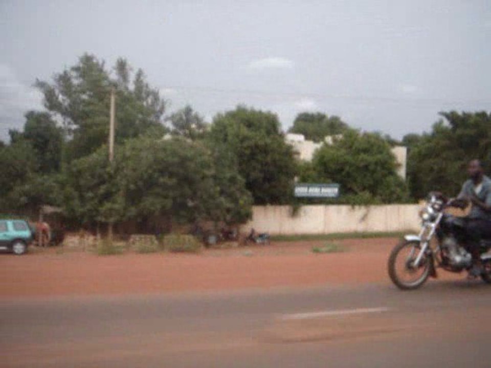En taxi dans Bamako