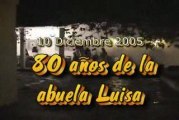 Abuela Luisa 80 años