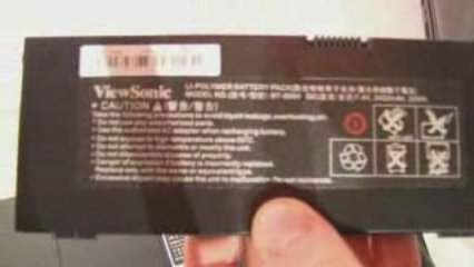 ViewSonic VNB101 netbook hands on video