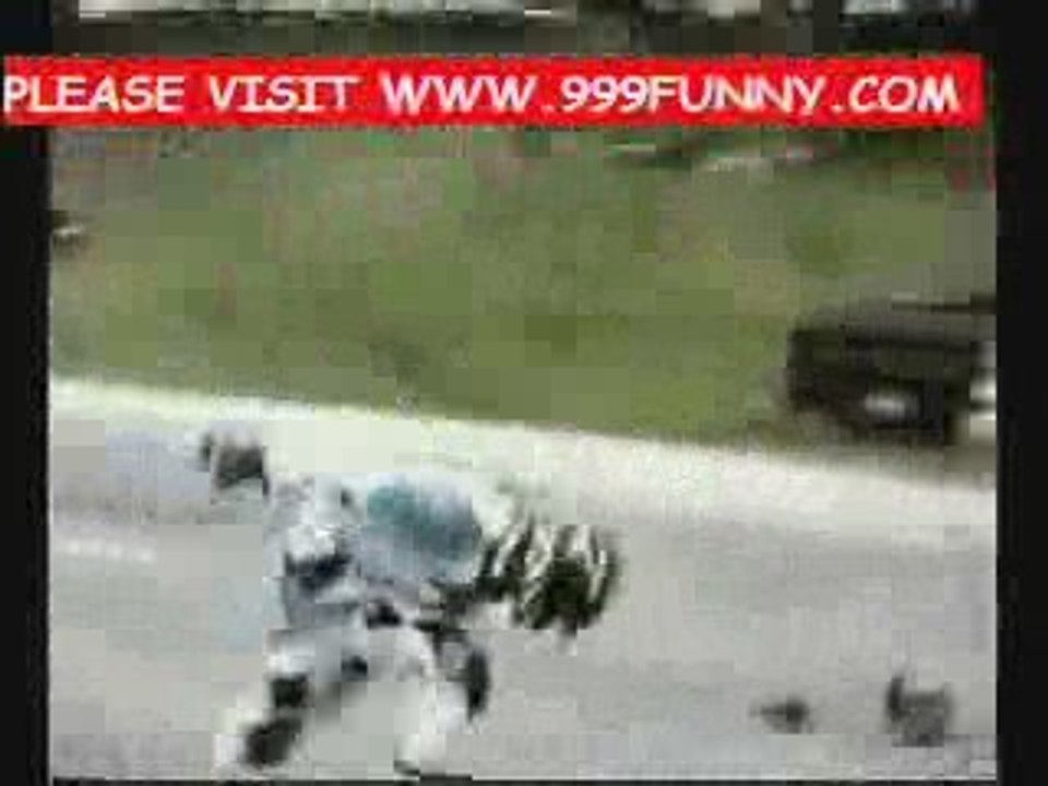 motorcycle rider uncontrolled