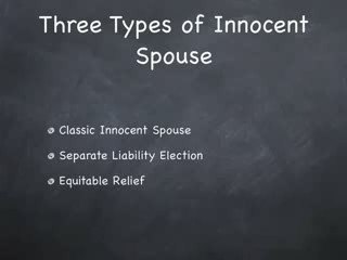Ex-spouse ran up a large tax bill, do I have to pay it?