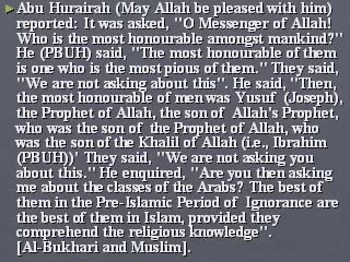 Friendship,advisors & Piety