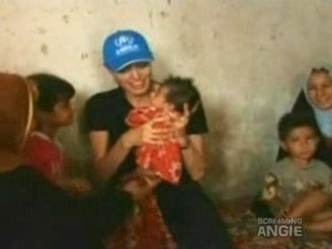 ANGELINA JOLIE THIRD VISIT IN IRAQ REFUGEES 2009 - ROUGH CUT