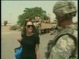ANGELINA JOLIE VISIT IN IRAQ TROOPS 2009 - ROUGH CUT