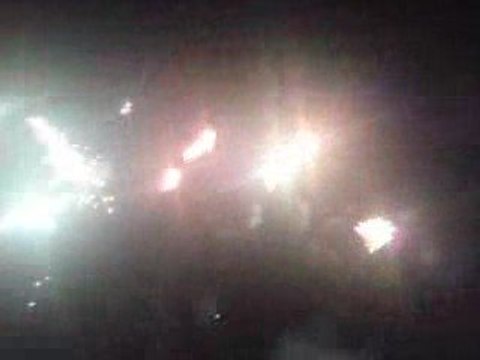 Feu d'artifice Semur en Auxois - Les Fêtes de la Bague 2009