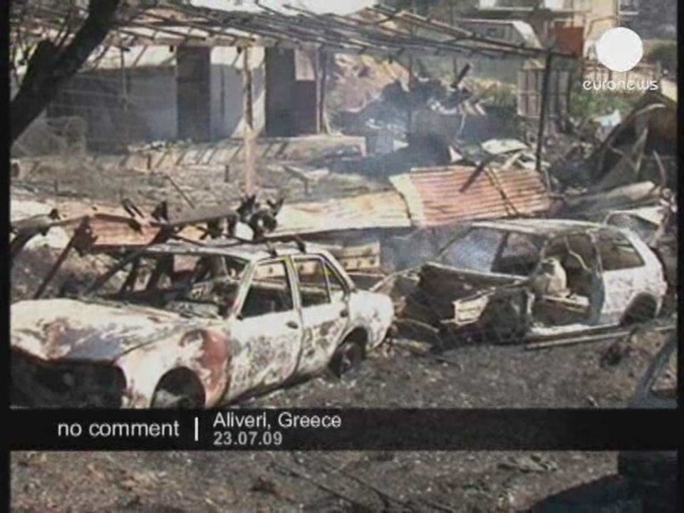 Incendies en Grèce