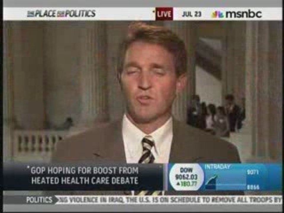 Jeff Flake Opposing President Obama's Health Care Plan