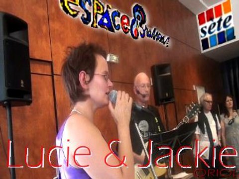 Lucie & jackie Oriol à Sète. Espace Brassens, régine monpays