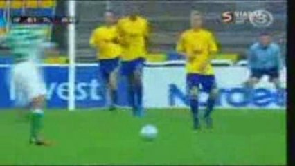 FC Flora Tallinn Vs Brøndby IF 1-0 wonderful goal