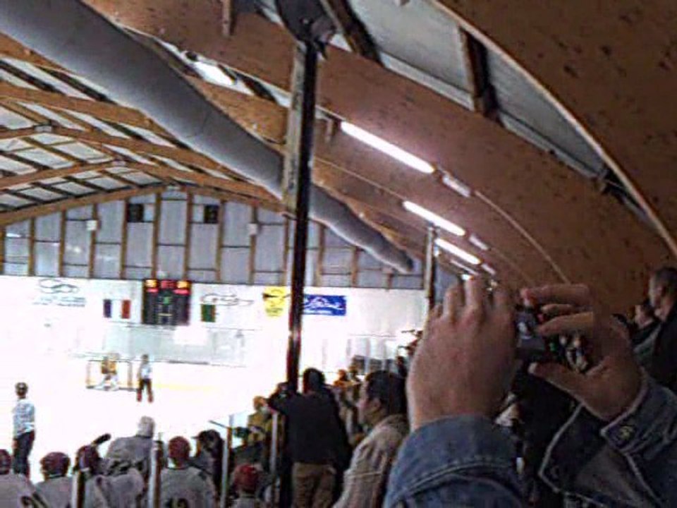 Harond Litim scores penalty shot - Team Algeria VS Viry
