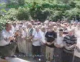 Gökhan Öztürk'ün Cenaze namazı