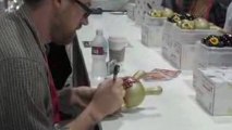 MR. Shane Jessup signs Luck Dunnys at SDCC 2009