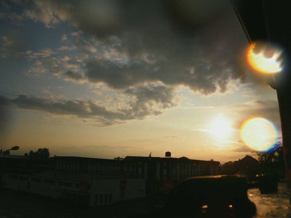 Passage of a thunderstorm on juli 24 2009 (timelapse)