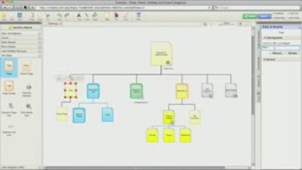 Linking Diagrams in Creately