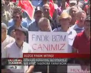 Düzce Fındık Mitingi / 24 Temmuz 2009