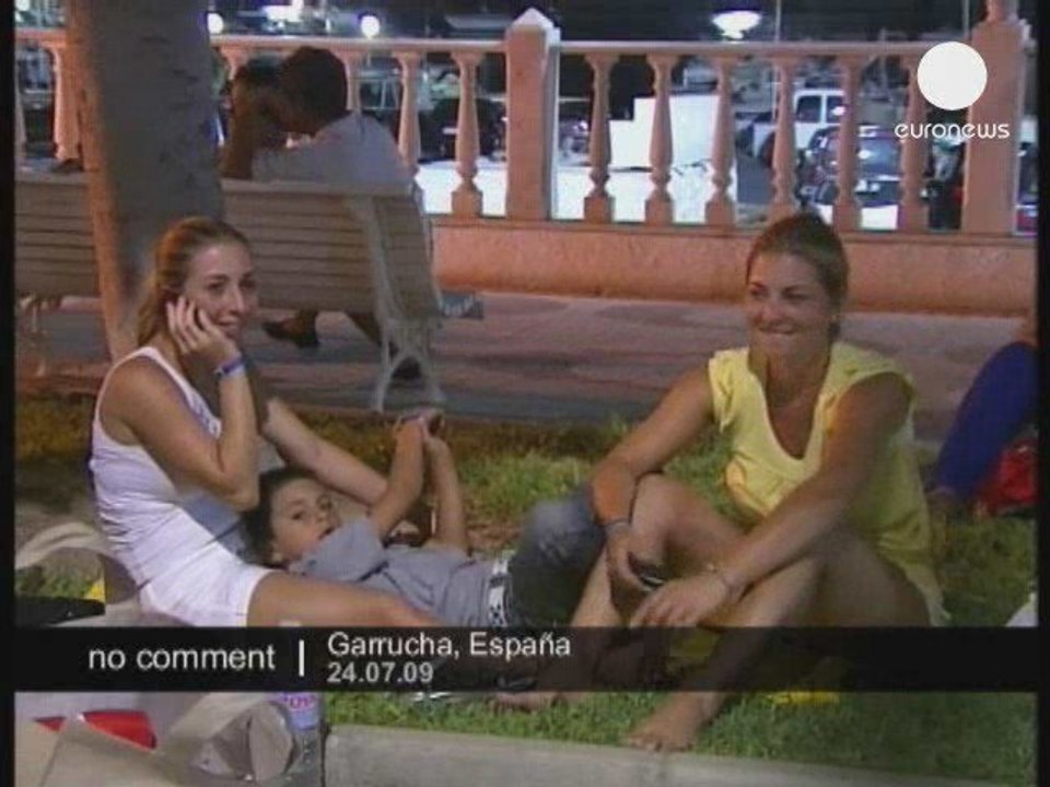 Les incendies ont atteint la région de Mojacar en Espagne