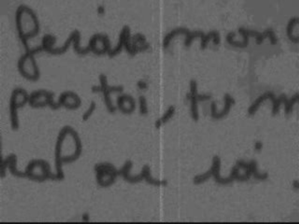 La lettre de métal - Indochine - clip amateur