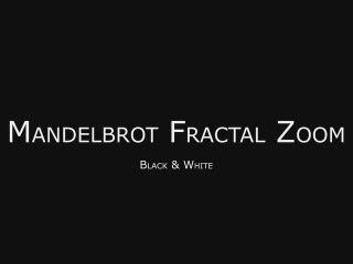 Mandelbrot set Black & White